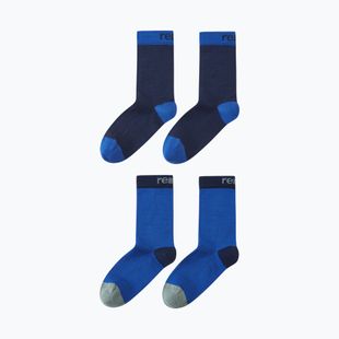 Skarpety dziecięce Reima Parit 2 pack navy