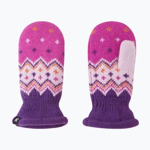 Kinder-Winterhandschuhe Reima Lapanen plum purple