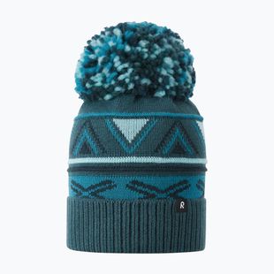 Kinder-Wintermütze Reima Kirjoen dark teal