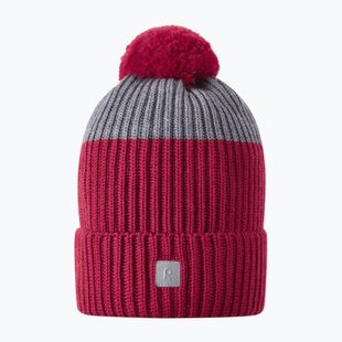 Kinder-Wintermütze Reima Pilke cranberry