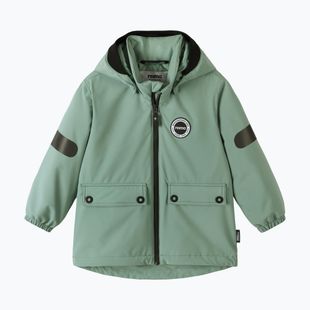 Kinder-Regenjacke Reima Symppis stone green