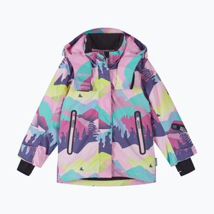 Kinder-Skijacke Reima Kiiruna grey pink