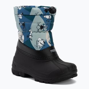 Kinder-Winterstiefel Reima Moomin Nefar blue ocean