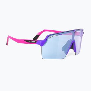 Sonnenbrille Rudy Project Spinshield Pro violet pink-gloss 40 anniversary/multilaser ice