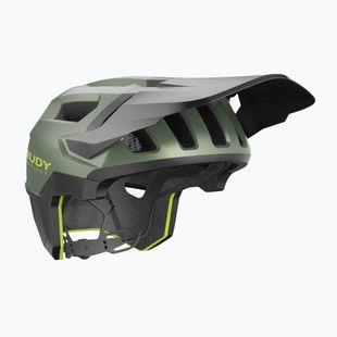 Fahrradhelm Rudy Project Terraform met.olive/black/acid green matte