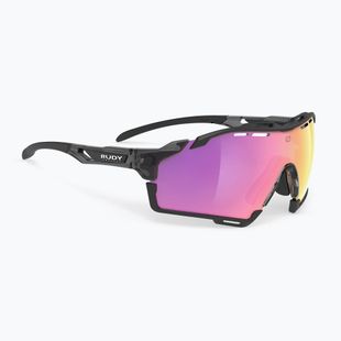 Sonnenbrille Rudy Project Cutline crystal ash/multilaser sunset