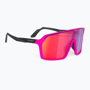 Rudy Project Spinshield rosa fluo/schwarz matt/multilaser rot Sonnenbrille