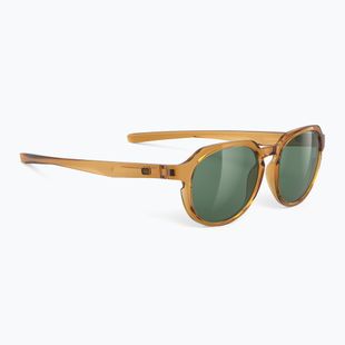 Rudy Project Glamshady Kristall Butterscotch Glanz/grüne Sonnenbrille