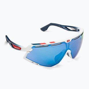 Rudy Projekt Defender weiß Glanz / verblassen blau / Multilaser Eis Radfahren Brille SP5268690020