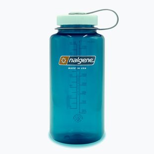Nalgene Wide Mouth Sustain Reiseflasche 1000 ml Forelle grün