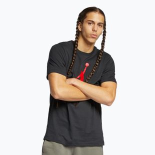 Herren-Shirt Jordan Jumpman Flight black/gym red
