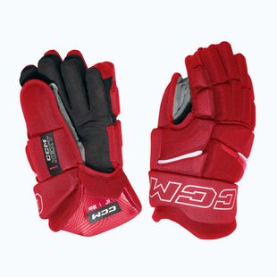 Hockeyhandschuhe CCM Next SR Gloves red/white