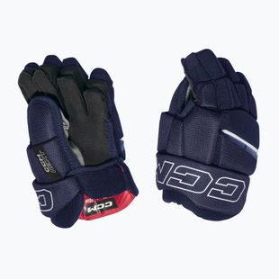 Kinder Eishockeyhandschuhe CCM Next JR Gloves navy/white