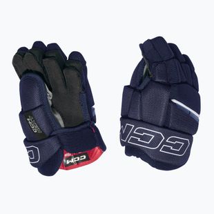 Kinder Eishockeyhandschuhe CCM Next YT Gloves navy/white