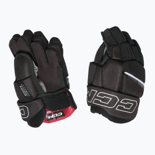 Kinder Eishockeyhandschuhe CCM Next JR Gloves black/white
