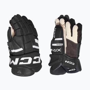 Kinder Eishockeyhandschuhe CCM Tacks XR80 JR Gloves black/white