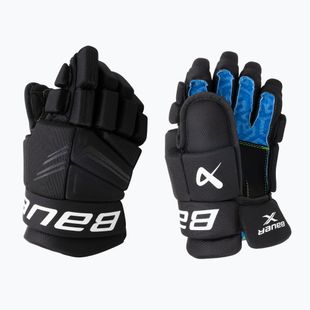 Hockeyhandschuhe Kinder Bauer X Jr black