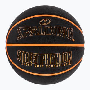 Spalding Phantom Basketball schwarz/orange Größe 6
