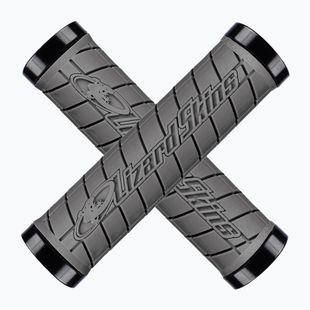 Lenkergriffe Lizard Skins Dual-Clamp Logo graphite