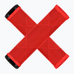 Lenkergriffe Lizard Skins Single-Clamp Strata candy red