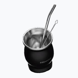 Feuer-Ahorn Orca Yerbamate 200 ml Becher aus Edelstahl