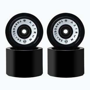 Aztron Surfskate Skateboard Rollen 70 mm / 78A 4 Stück moonless schwarz