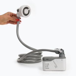 Tourist Dusche Flextail Max mit Koffer weiß