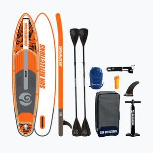 Brett SUP Sun Reflections Multi Minicombo 12'4" orange