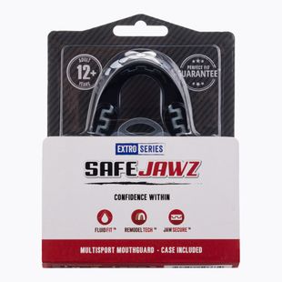SAFEJAWZ Extro-Series Kieferschützer schwarz SJFANGZBLA