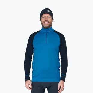 Herren Funktionsshirt langärmlig Devold Duo Active Merino 205 Zip Neck blue/ink
