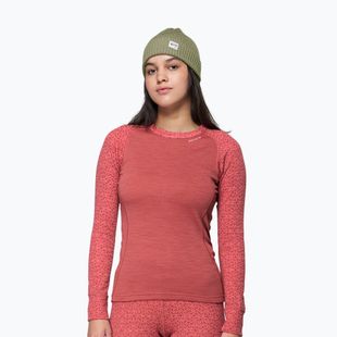 Damen-Funktionssweatshirt Devold Duo Active Merino 205 marsala