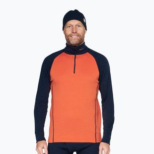 Herren Funktionsshirt langärmlig Devold Duo Active Merino 205 Zip Neck brick