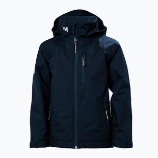 Kinder Helly Hansen Crew Midlayer Segeljacke navy