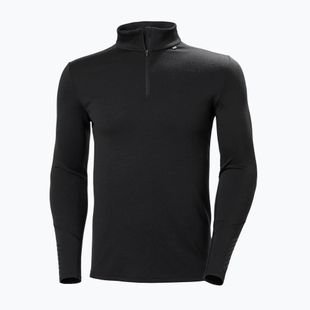 Herren Funktionsshirt langärmlig Helly Hansen Lifa Merino Midweight 1/2 Zip black
