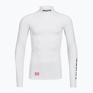 Herren-Bade-Longsleeve Musto Championship Rash Guard white