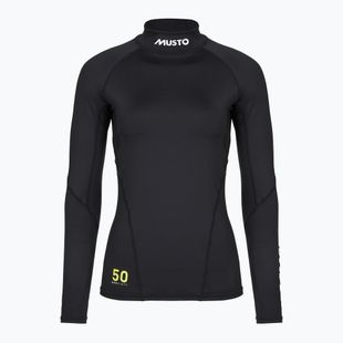 Damen-Bade-Longsleeve Musto Championship Rash Guard black