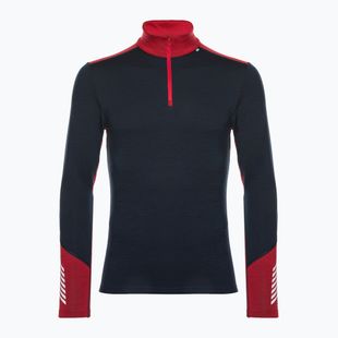 Herren Thermoaktiv-Longsleeve Helly Hansen Lifa Merino Midweight 1/2 Zip navy