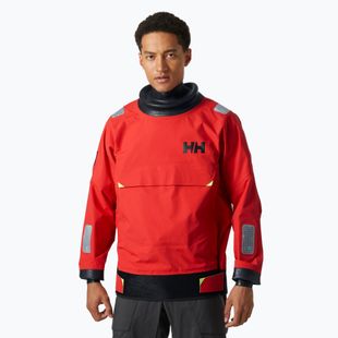 Herren Segeljacke Helly Hansen Aegir Race Light Smock 2.0 alert rot