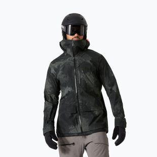 Herren Skijacke Helly Hansen Ridge Infinity Shell schwarz marmoriert