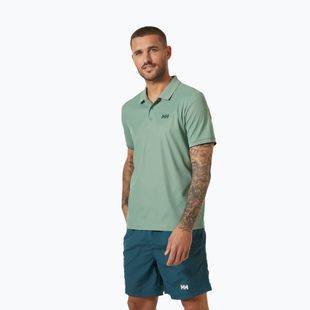 Herren Helly Hansen Ocean Poloshirt Kaktus