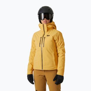 Damen-Skijacke Helly Hansen Alphelia Lifaloft Sand