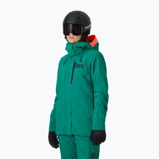 Helly Hansen Powshot Smaragd Damen Skijacke