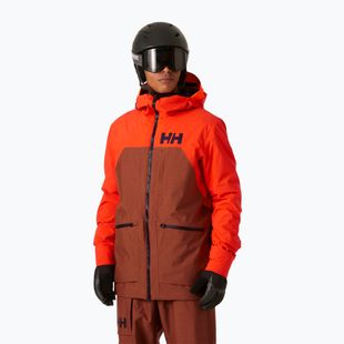 Skijacke Herren Helly Hansen Straightline Lifaloft 2.0 iron oxide