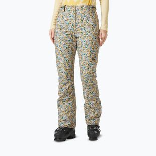 Damen Skihose Helly Hansen St. Moritz Insulated 2.0 sand floral aop