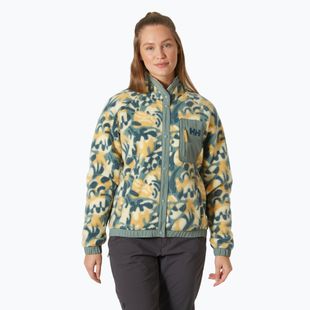 Damen Sweatshirt Hoodie Pullover Helly Hansen Imperial Printed Pile Snap sand bruce aop