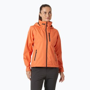 Segeljacke Damen Helly Hansen Crew Hooded 2.0 bonfire