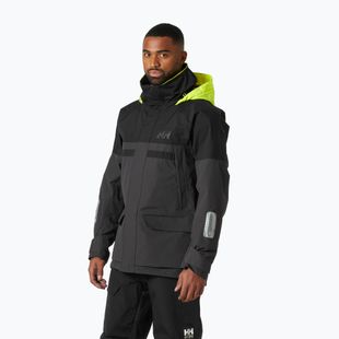 Helly Hansen Pier 4.0 Herren Regenjacke Ebenholz
