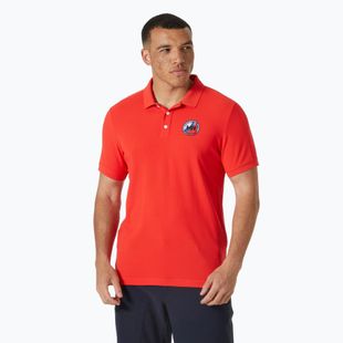 Polohemd Herren Helly Hansen Hp Race Polo 2.0 alert red