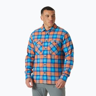 Hemd Herren Helly Hansen Lokka Organic Flannel bonfire fjell plaid