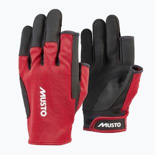 Musto Essential Sailing Long Finger 2.0 true red Segelhandschuhe